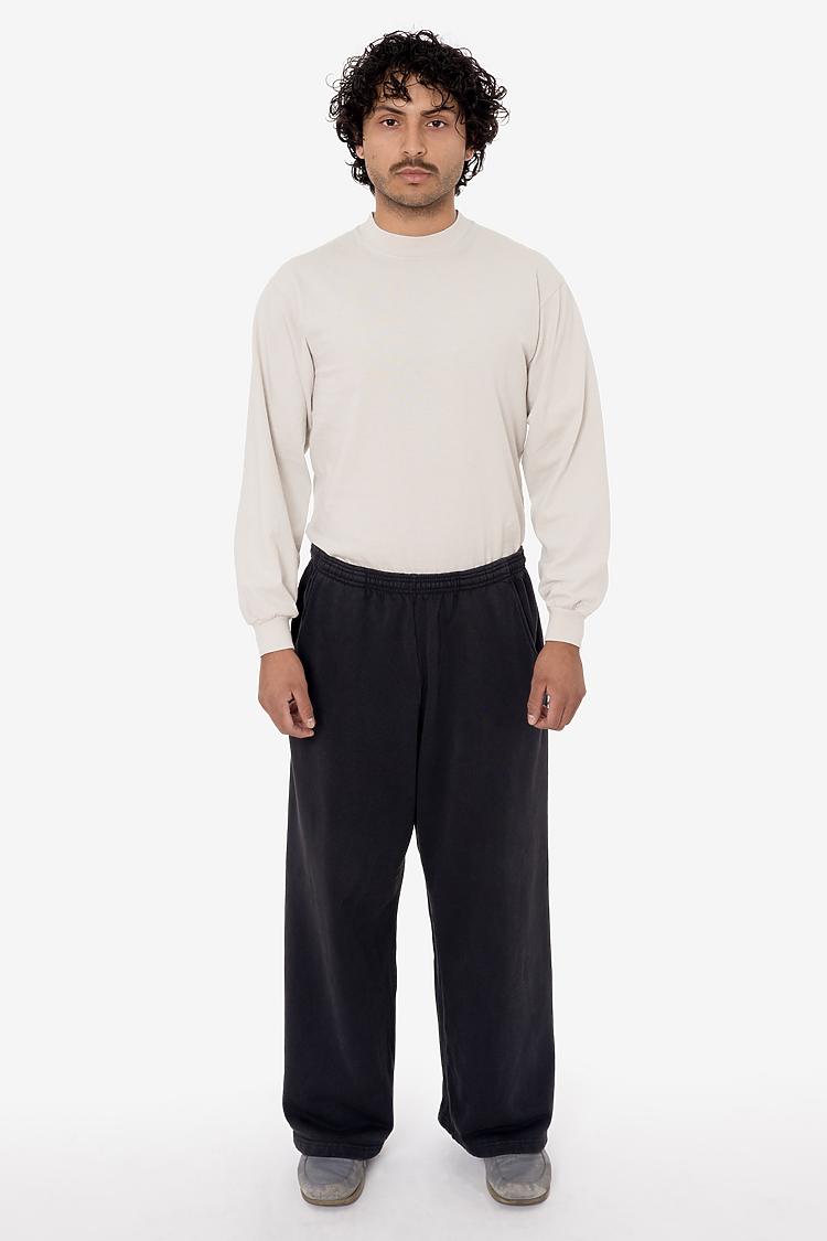 Extra Wide Mens Sweatpants Black Edge